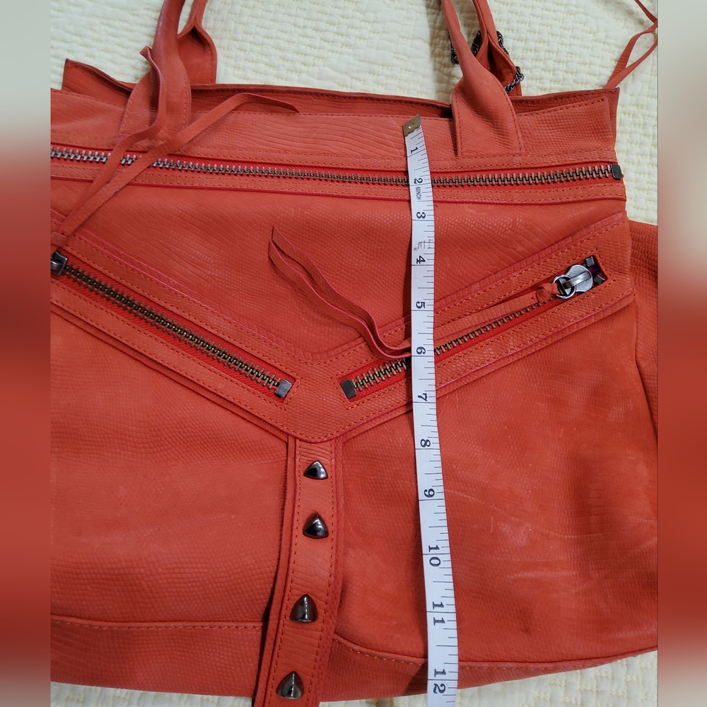 Botkier Orange Designer Tote Bag - Picture 10 of 13